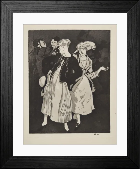 Framed Print : Bank Holiday, pub 1924. Creator: Laura Knight (1877 - 1970) Framed Print : Bank Holiday, pub 1924. Creator: Laura Knight (1877 - 1970)