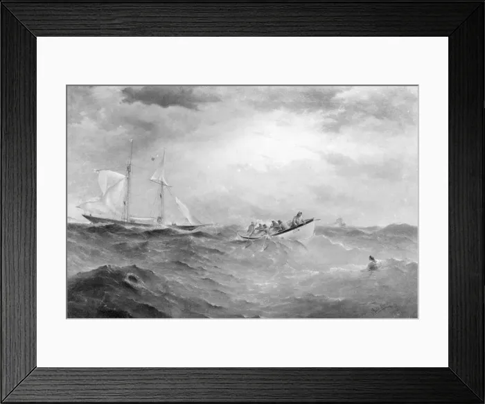 Framed Print : Mrs Chandler. Golden Fleece RYS painting. Creator: Kirk & Sons of Cowes Framed Print : Mrs Chandler. Golden Fleece RYS painting. Creator: Kirk & Sons of Cowes