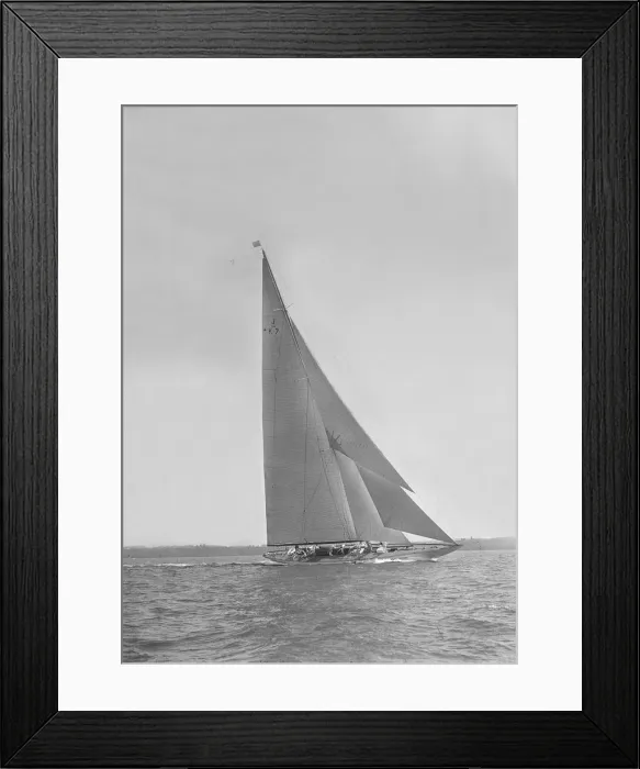 Framed Print : Cutter sailing close-hauled. Creator: Kirk & Sons of Cowes Framed Print : Cutter sailing close-hauled. Creator: Kirk & Sons of Cowes