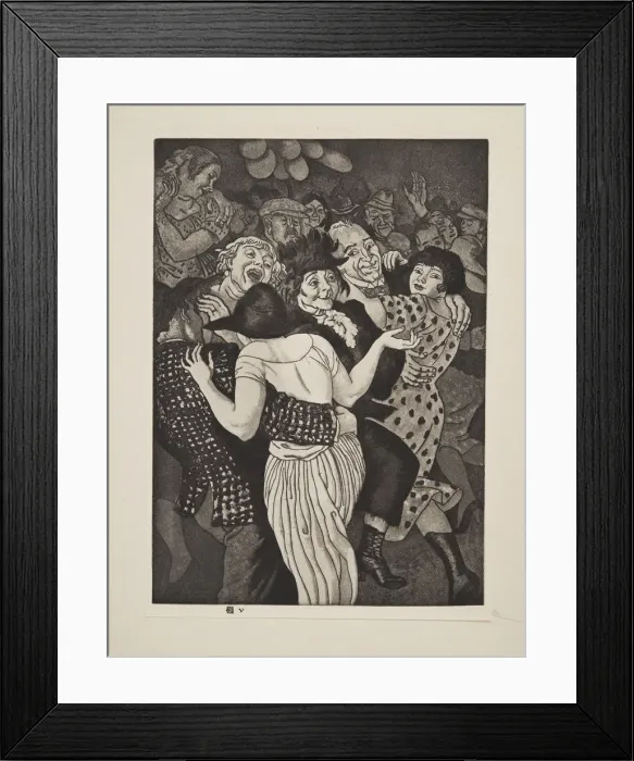 Framed Print : Some Holiday, pub. 1925. Creator: Laura Knight (1877 - 1970) Framed Print : Some Holiday, pub. 1925. Creator: Laura Knight (1877 - 1970)