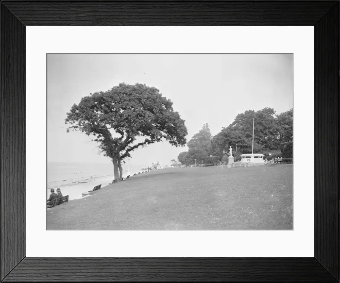 Framed Print : Princes Green, Cowes, Isle of Wight, c1935. Creator: Kirk & Sons of Cowes Framed Print : Princes Green, Cowes, Isle of Wight, c1935. Creator: Kirk & Sons of Cowes