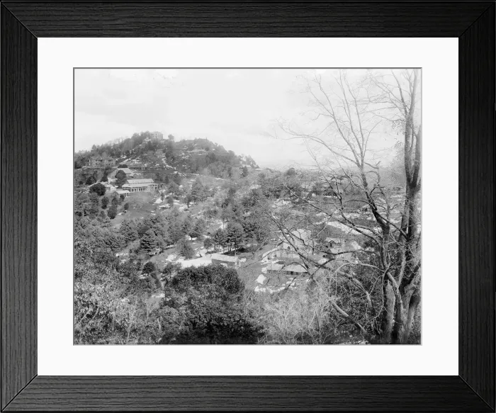 Framed Print : Hill station, India, c1902. Creator: Kirk & Sons of Cowes Framed Print : Hill station, India, c1902. Creator: Kirk & Sons of Cowes