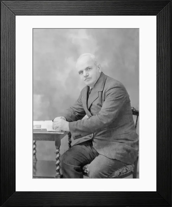 Framed Print : Portrait of a man, c1935. Creator: Kirk & Sons of Cowes Framed Print : Portrait of a man, c1935. Creator: Kirk & Sons of Cowes