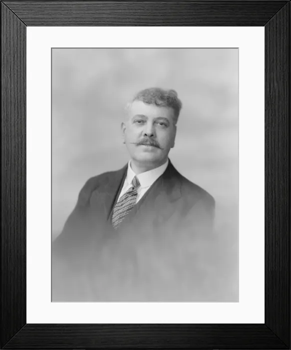 Framed Print : Portrait of a man, c1935. Creator: Kirk & Sons of Cowes Framed Print : Portrait of a man, c1935. Creator: Kirk & Sons of Cowes