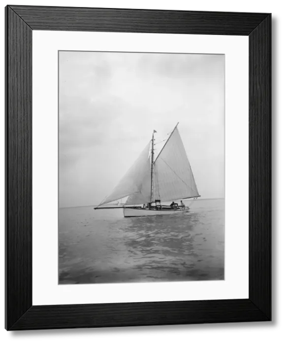 Framed Print : The cutter Blue Bird under sail, 1934. Creator: Kirk & Sons of Cowes Framed Print : The cutter Blue Bird under sail, 1934. Creator: Kirk & Sons of Cowes