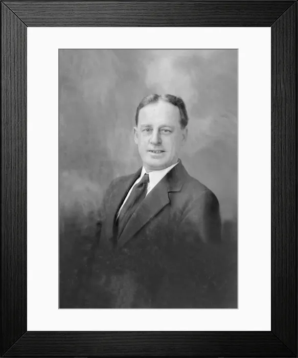 Framed Print : Portrait of a man, c1935. Creator: Kirk & Sons of Cowes Framed Print : Portrait of a man, c1935. Creator: Kirk & Sons of Cowes