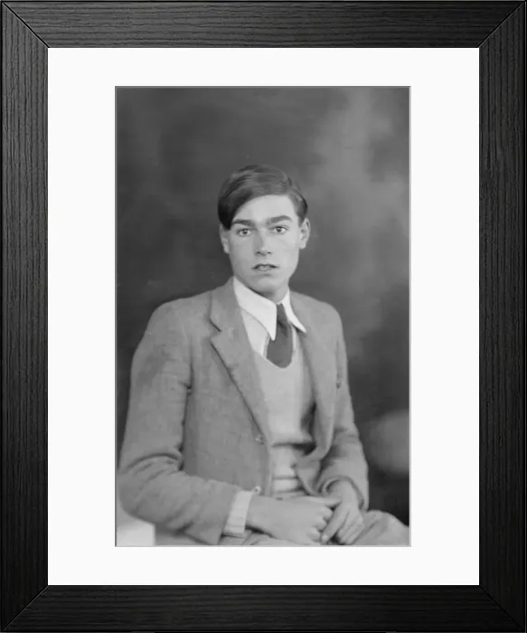 Framed Print : Portrait of a man, c1935. Creator: Kirk & Sons of Cowes Framed Print : Portrait of a man, c1935. Creator: Kirk & Sons of Cowes