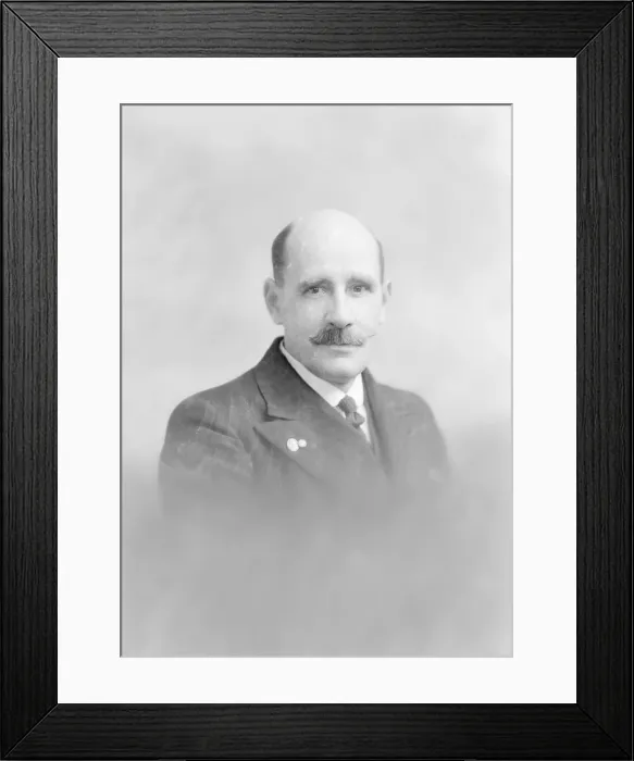 Framed Print : Portrait of a man, c1935. Creator: Kirk & Sons of Cowes Framed Print : Portrait of a man, c1935. Creator: Kirk & Sons of Cowes