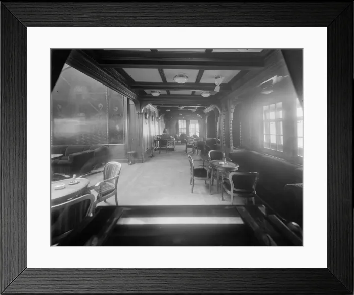 Framed Print : Interior shot, possibly inside the Royal Yacht Squadron. Creator: Kirk & Sons of Cowes Framed Print : Interior shot, possibly inside the Royal Yacht Squadron. Creator: Kirk & Sons of Cowes