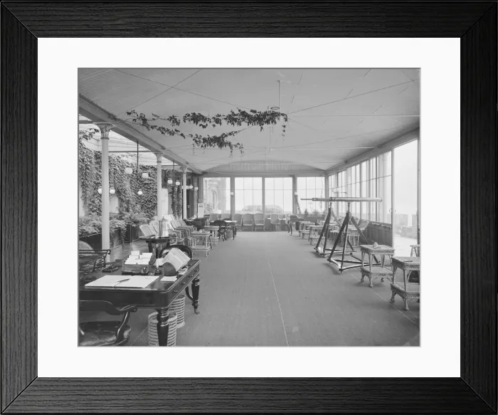 Framed Print : Viewing Platform, Royal Yacht Squadron. Creator: Kirk & Sons of Cowes Framed Print : Viewing Platform, Royal Yacht Squadron. Creator: Kirk & Sons of Cowes