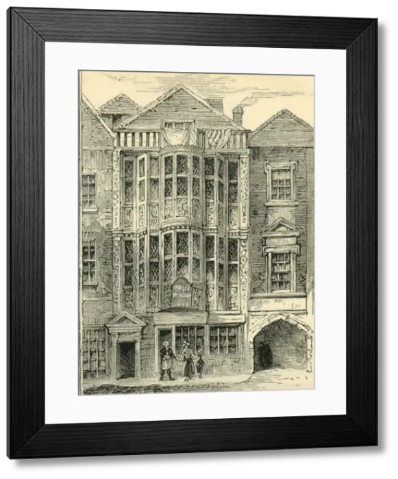 Framed Print : The Sir Paul Pindar. (c1872). Creator: Unknown Framed Print : The Sir Paul Pindar. (c1872). Creator: Unknown