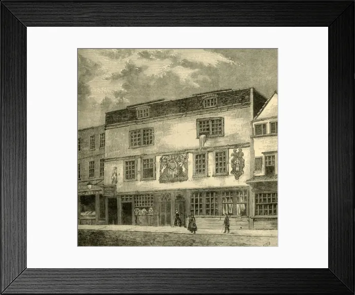 Framed Print : The Fortune Theatre, (c1872). Creator: Unknown Framed Print : The Fortune Theatre, (c1872). Creator: Unknown