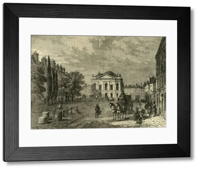 Framed Print : Clerkenwell Green in 1789, (c1872). Creator: Unknown Framed Print : Clerkenwell Green in 1789, (c1872). Creator: Unknown