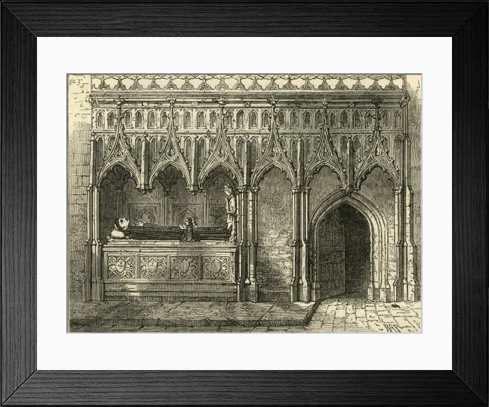 Framed Print : Rayers Tomb, (c1872). Creator: Unknown Framed Print : Rayers Tomb, (c1872). Creator: Unknown