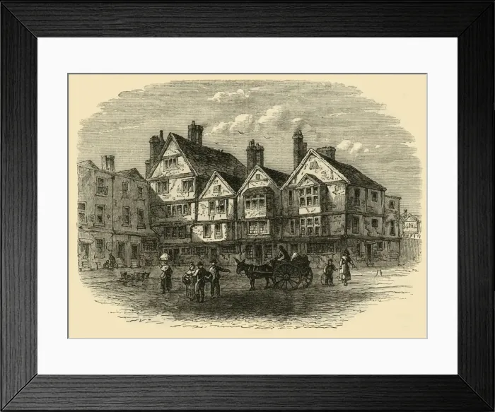 Framed Print : Pie Corner in 1789, (c1872). Creator: Unknown Framed Print : Pie Corner in 1789, (c1872). Creator: Unknown