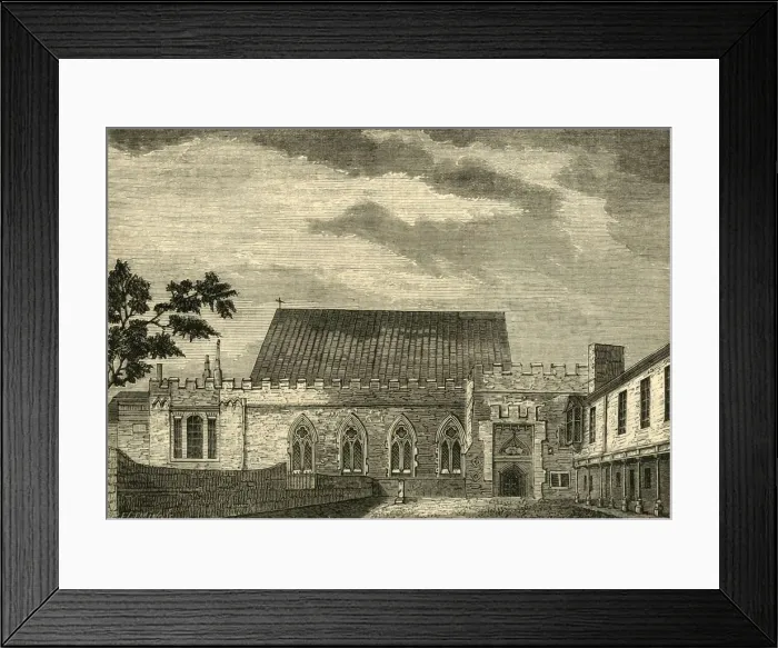 Framed Print : Ely House - The Hall, c1872. Creator: Unknown Framed Print : Ely House - The Hall, c1872. Creator: Unknown