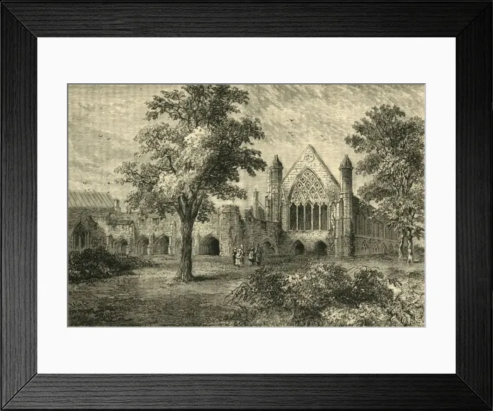 Framed Print : Ely House, 1772, (c1872). Creator: Unknown Framed Print : Ely House, 1772, (c1872). Creator: Unknown