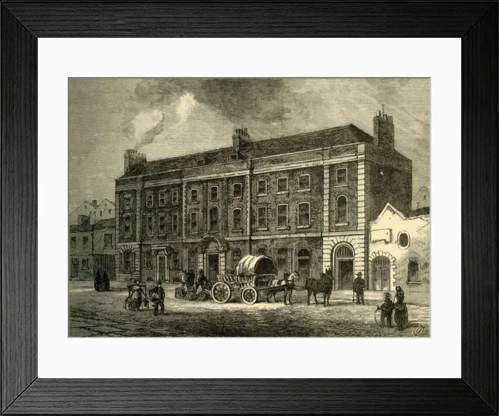 Framed Print : Theatre, Portugal Street, (1881). Creator: Unknown Framed Print : Theatre, Portugal Street, (1881). Creator: Unknown