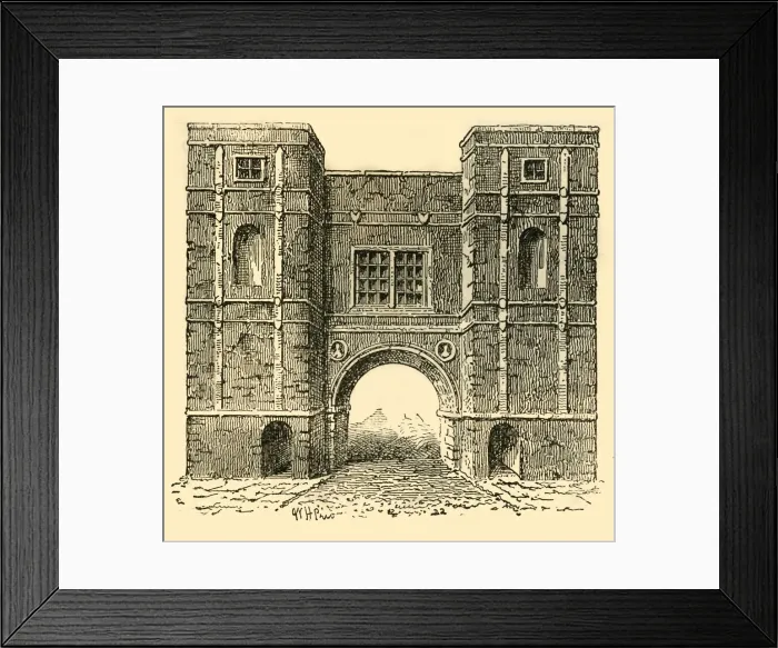 Framed Print : Aldgate, (c1872). Creator: Unknown Framed Print : Aldgate, (c1872). Creator: Unknown
