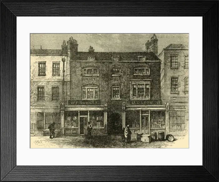 Framed Print : Burnet House, c1872. Creator: Unknown Framed Print : Burnet House, c1872. Creator: Unknown