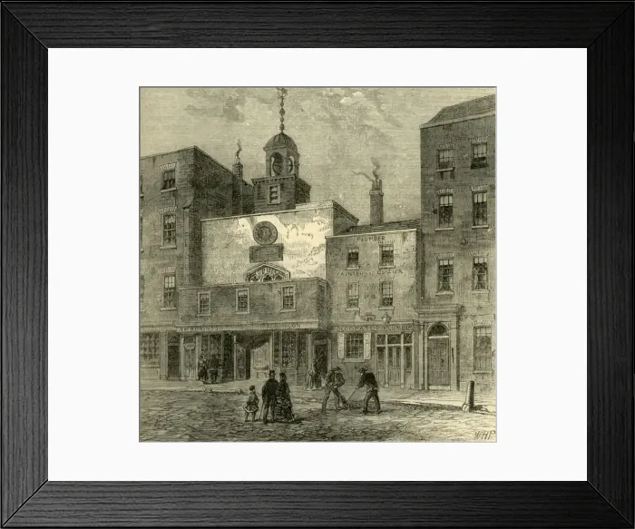 Framed Print : St. Ethelburgas Church, c1872. Creator: Unknown Framed Print : St. Ethelburgas Church, c1872. Creator: Unknown