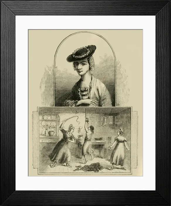 Framed Print : Mrs. Brownrigg, (c1872). Creator: Unknown Framed Print : Mrs. Brownrigg, (c1872). Creator: Unknown