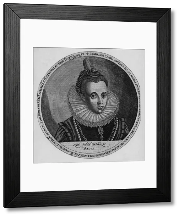 Framed Print : Isabella Clara Eugenia. Creator: Unknown Framed Print : Isabella Clara Eugenia. Creator: Unknown