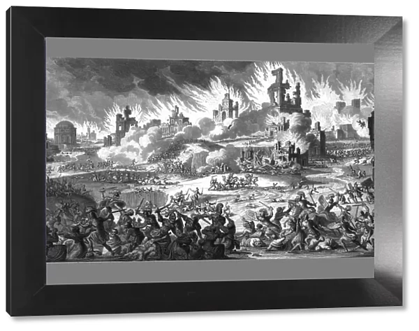 The Destruction of Jerusalem and the Temple, (1818). Creator: Unknown