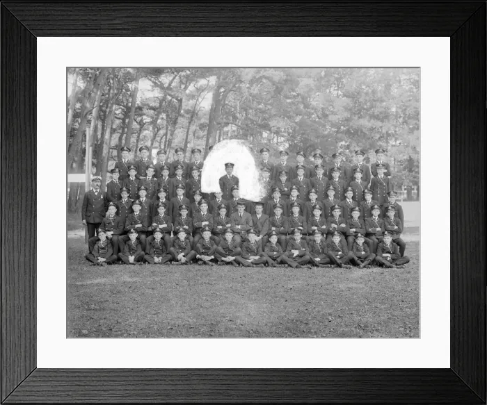 Framed Print : Royal Naval College group portrait, Isle of Wight, 1914. Creator: Kirk & Sons of Cowes Framed Print : Royal Naval College group portrait, Isle of Wight, 1914. Creator: Kirk & Sons of Cowes