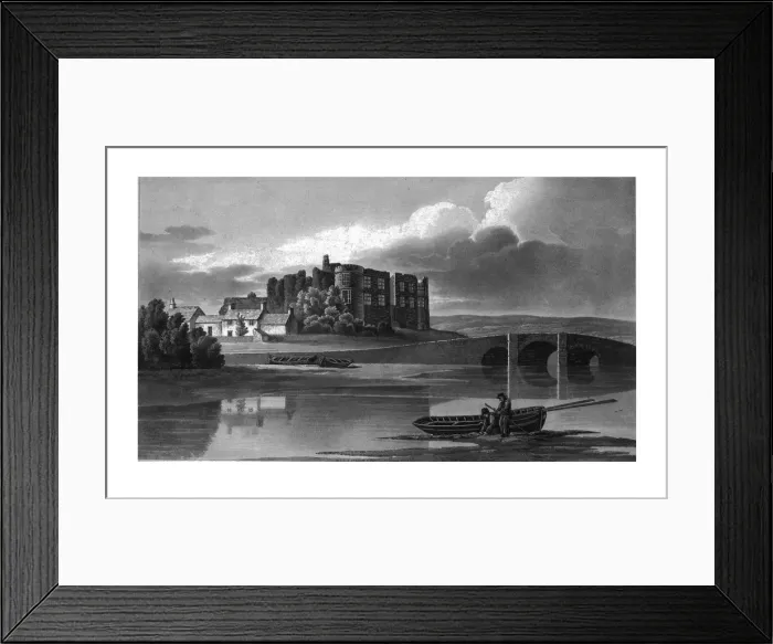 Framed Print : Carew Castle, Pembrokeshire, c1817. Creator: Unknown Framed Print : Carew Castle, Pembrokeshire, c1817. Creator: Unknown