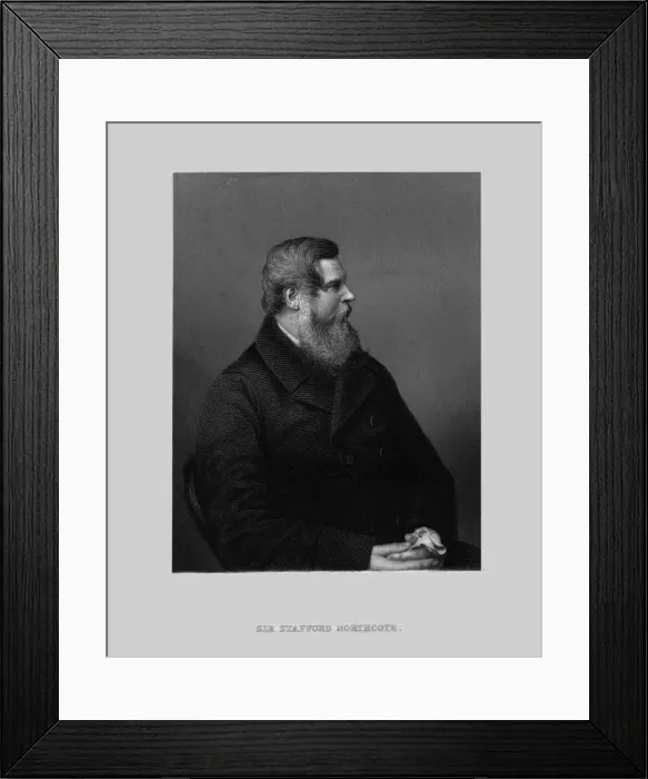 Framed Print : Sir Stafford Northcote. Creator: Unknown Framed Print : Sir Stafford Northcote. Creator: Unknown