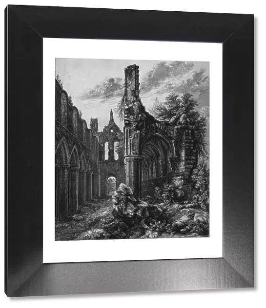 Kirkstall Abbey, Yorkshire, 1823. Creator: Unknown