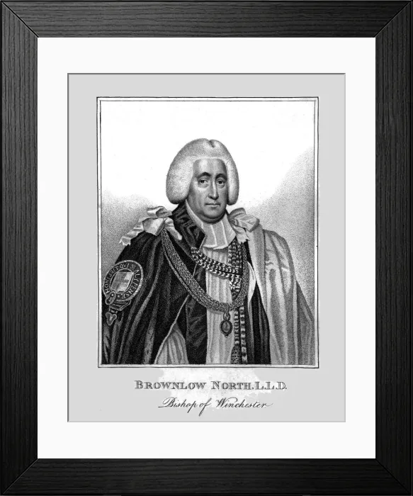Framed Print : Brownlow North L. L. D. Bishop of Winchester. Creator: Unknown Framed Print : Brownlow North L. L. D. Bishop of Winchester. Creator: Unknown