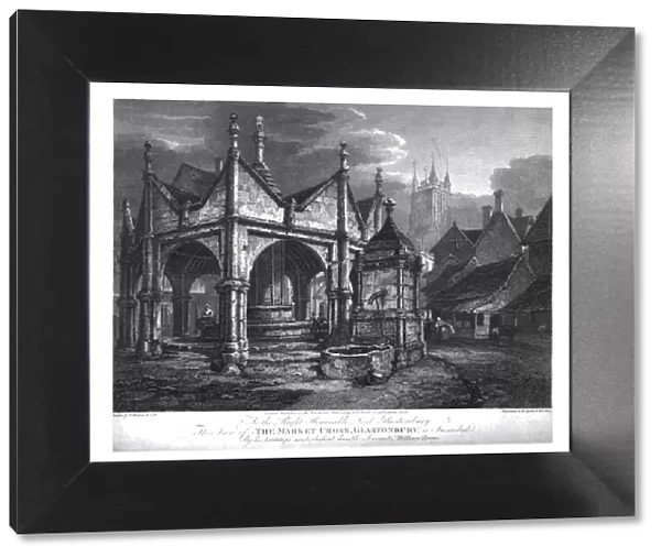 The Market Cross, Glastonbury, c1799. Creators: William Byrne, William Lowry