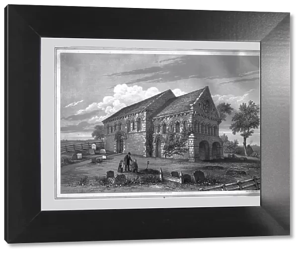 St Nicholass Church, Barfreston, late 19th century. Creator: James Kellaway Colling