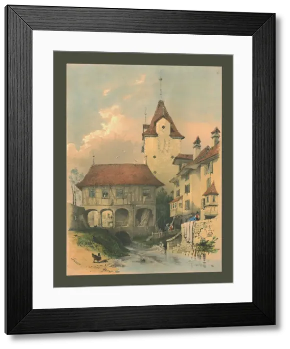 Framed Print : Sursee, Lucerne. Creator: HDG Framed Print : Sursee, Lucerne. Creator: HDG