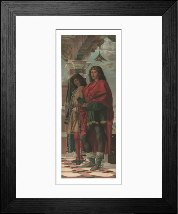 Framed Print : St. Nazarus with St. Celsus, 1874. Creator: Storch & Kramer Framed Print : St. Nazarus with St. Celsus, 1874. Creator: Storch & Kramer