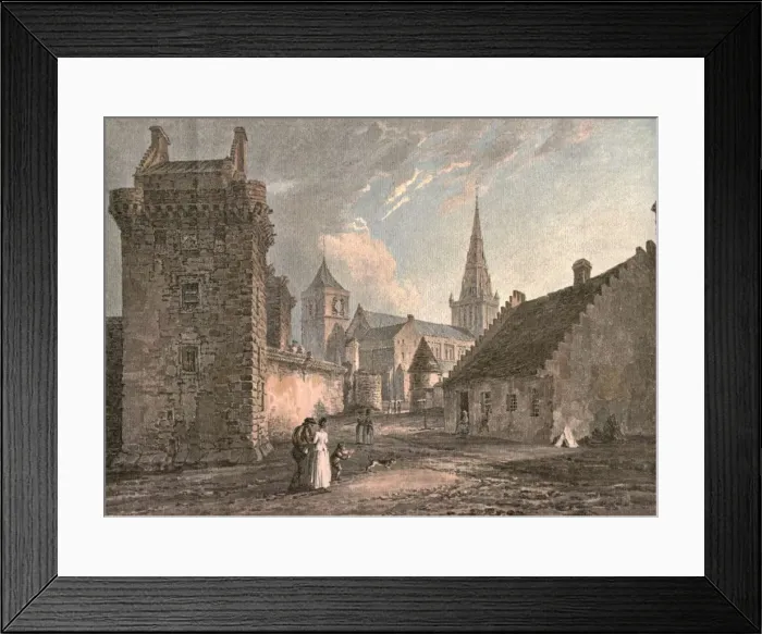 Framed Print : Glasgow Cathedral, c1807, (c1900). Creator: Unknown Framed Print : Glasgow Cathedral, c1807, (c1900). Creator: Unknown