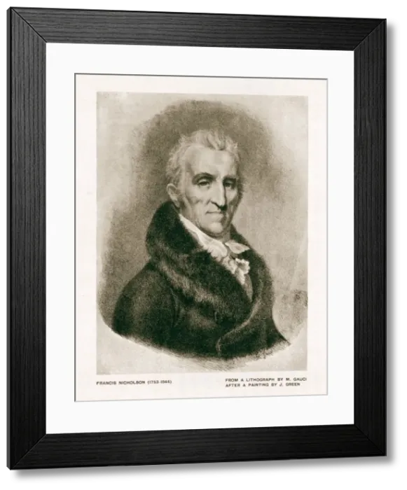 Framed Print : Francis Nicholson (1753-1844), (c1900). Creator: Unknown