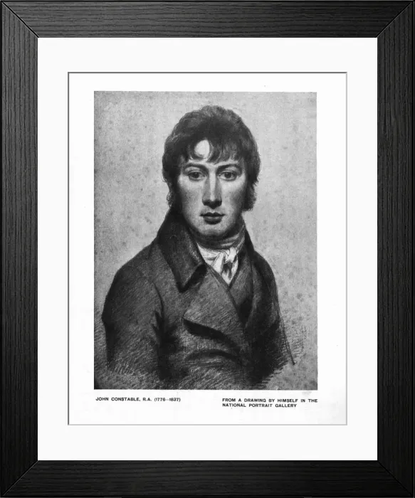 Framed Print : John Constable, R. A. (1776-1837). Creator: Unknown Framed Print : John Constable, R. A. (1776-1837). Creator: Unknown