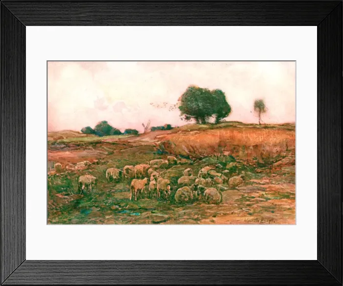 Framed Print : The Gravel Pit, (c1900). Creator: Unknown Framed Print : The Gravel Pit, (c1900). Creator: Unknown
