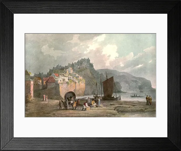 Framed Print : Robin Hoods Bay, (c1900). Creator: Unknown Framed Print : Robin Hoods Bay, (c1900). Creator: Unknown