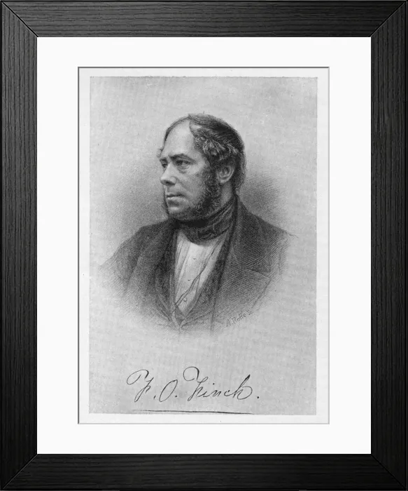 Framed Print : F. O. Finch. Creator: Unknown Framed Print : F. O. Finch. Creator: Unknown