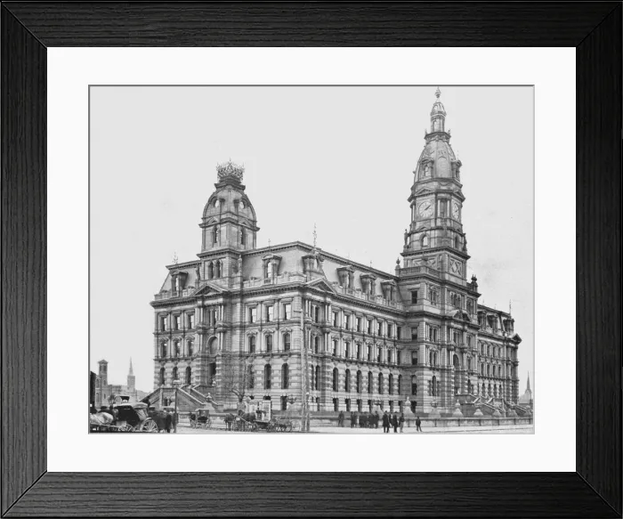 Framed Print : Marion County Courthouse, Indianapolis, USA, c1900. Creator: Unknown Framed Print : Marion County Courthouse, Indianapolis, USA, c1900. Creator: Unknown