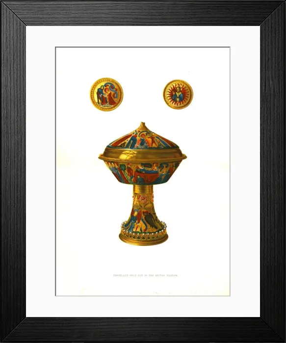 Framed Print : The Royal Gold Cup, (late 19th century). Creator: Unknown Framed Print : The Royal Gold Cup, (late 19th century). Creator: Unknown