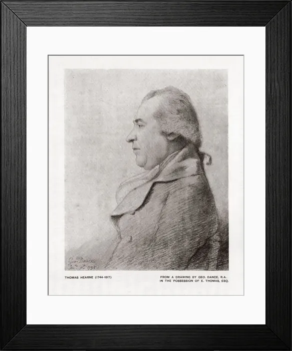 Framed Print : Thomas Hearne (1744-1817), (c1902). Creator: Unknown Framed Print : Thomas Hearne (1744-1817), (c1902). Creator: Unknown