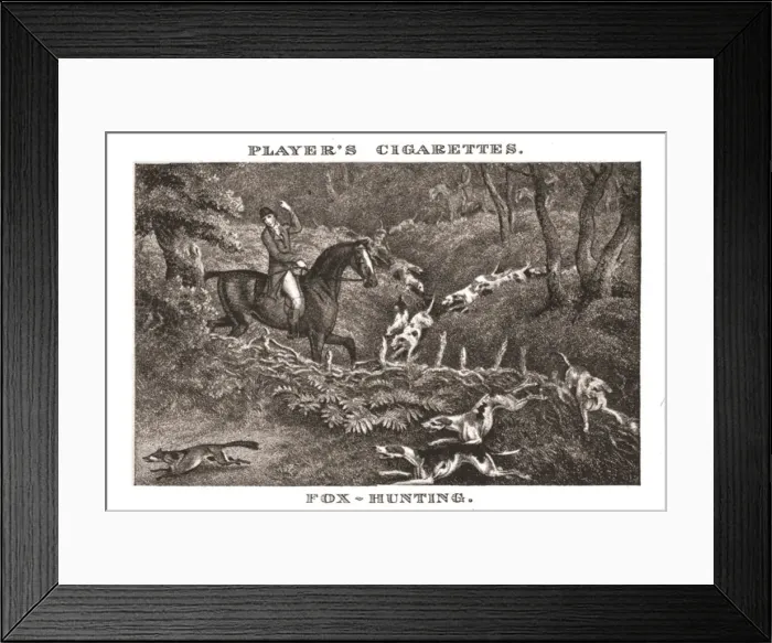 Framed Print : Fox-Hunting, (1924). Creator: Unknown