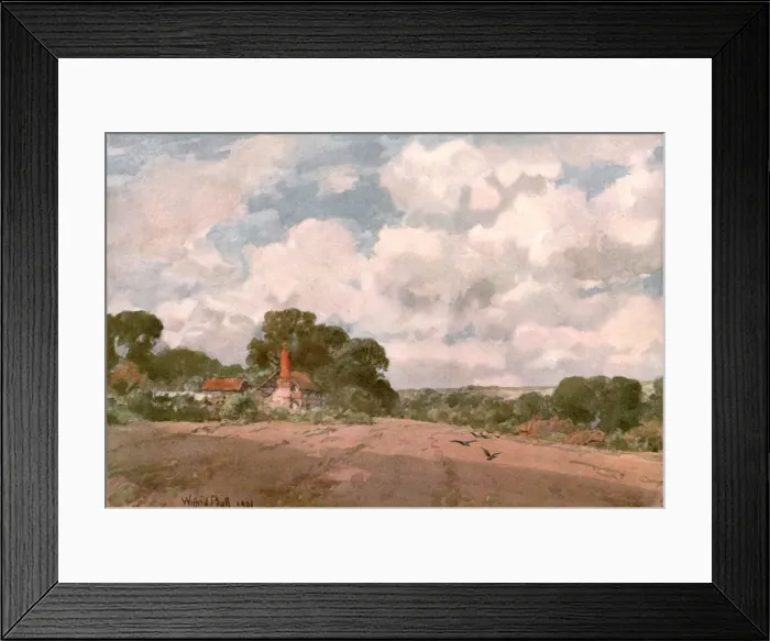 Framed Print : Near the Hogsback, Surrey, 1901. Creator: Unknown