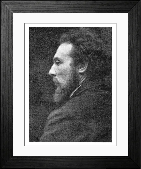 Framed Print : G. P. Boyce, R. W. S. (1826-1897). Creator: Unknown Framed Print : G. P. Boyce, R. W. S. (1826-1897). Creator: Unknown