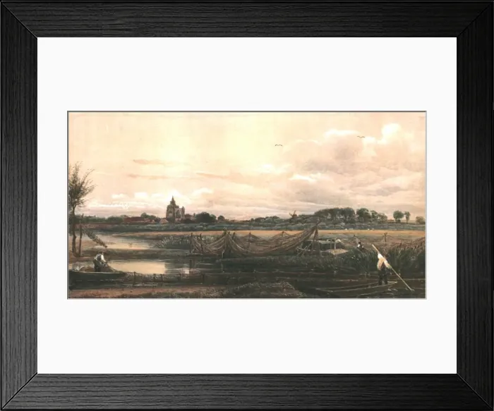 Framed Print : Crowland Abbey, c1833, (c1900). Creator: Unknown Framed Print : Crowland Abbey, c1833, (c1900). Creator: Unknown